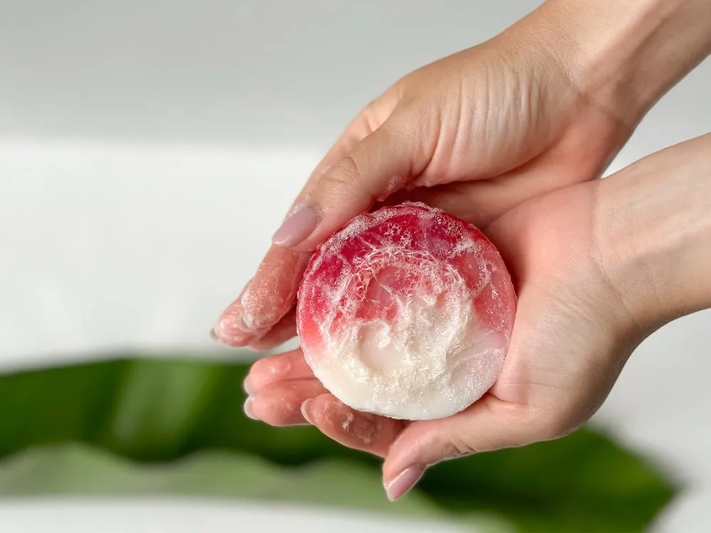 Creamy Rose Loofah Soap