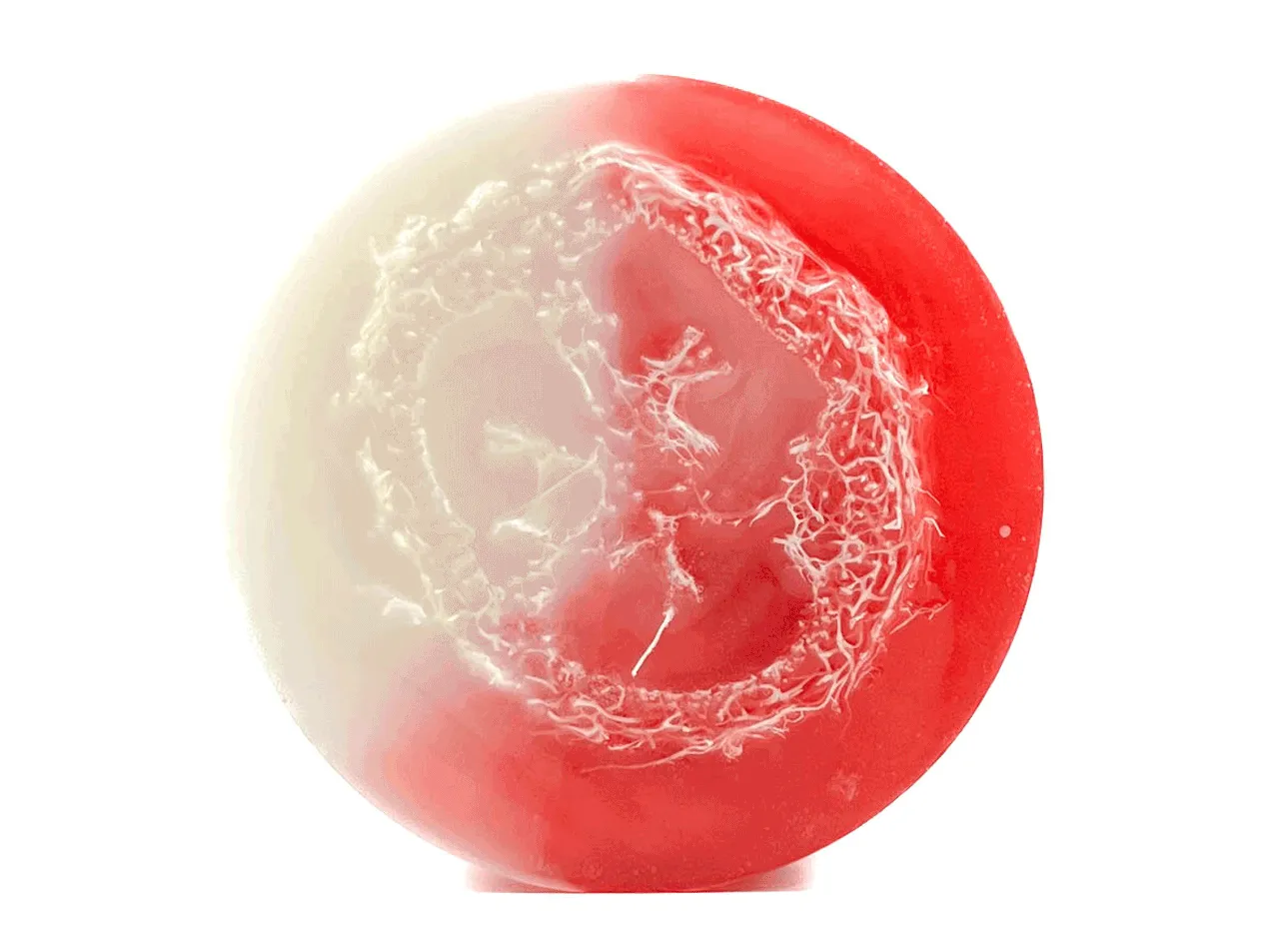 Creamy Rose Loofah Soap