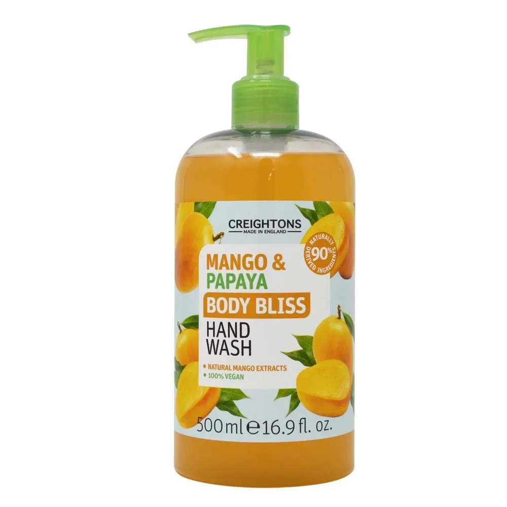 Creightons Mango & Papaya Hand Wash Body Bliss 500ml