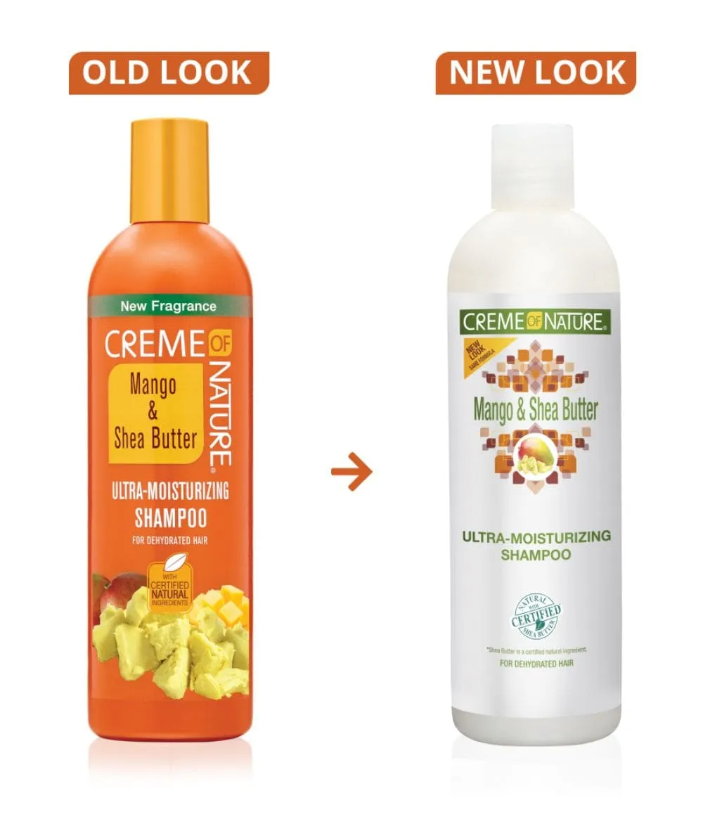 Creme Of Nature Mango & Shea Butter Ultra-Moisturizing Shampoo 12oz