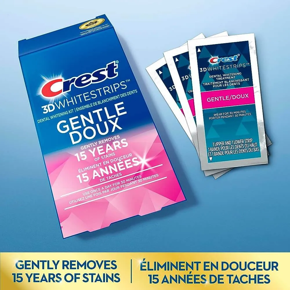 Crest 3D Whitestrips for Sensitive Teeth