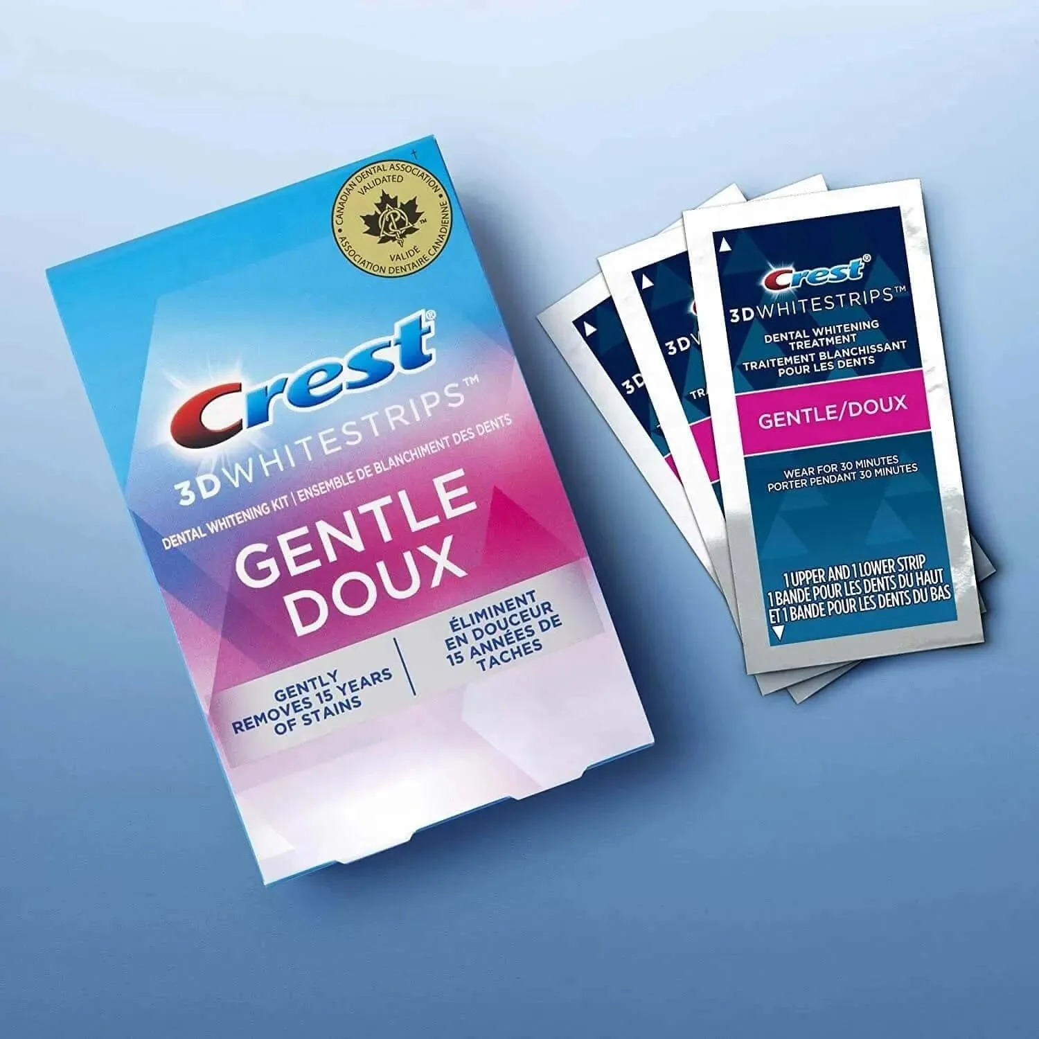 Crest 3D Whitestrips for Sensitive Teeth
