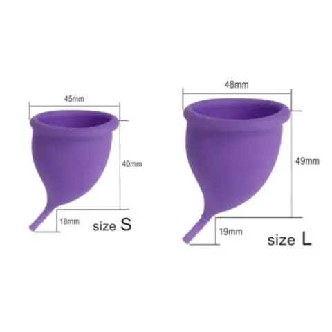 Curve Menstrual Cup - Frost White