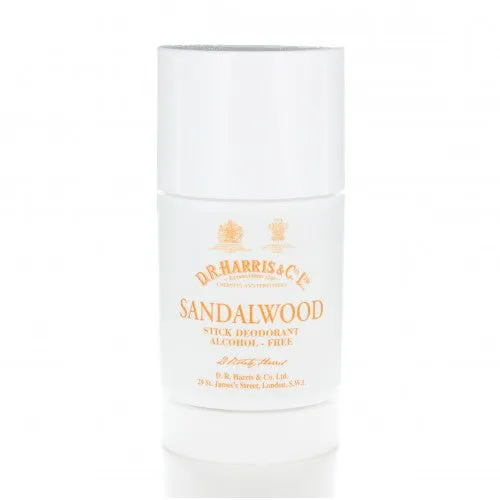 D R Harris Sandalwood Alcohol-Free Deodorant | 75g
