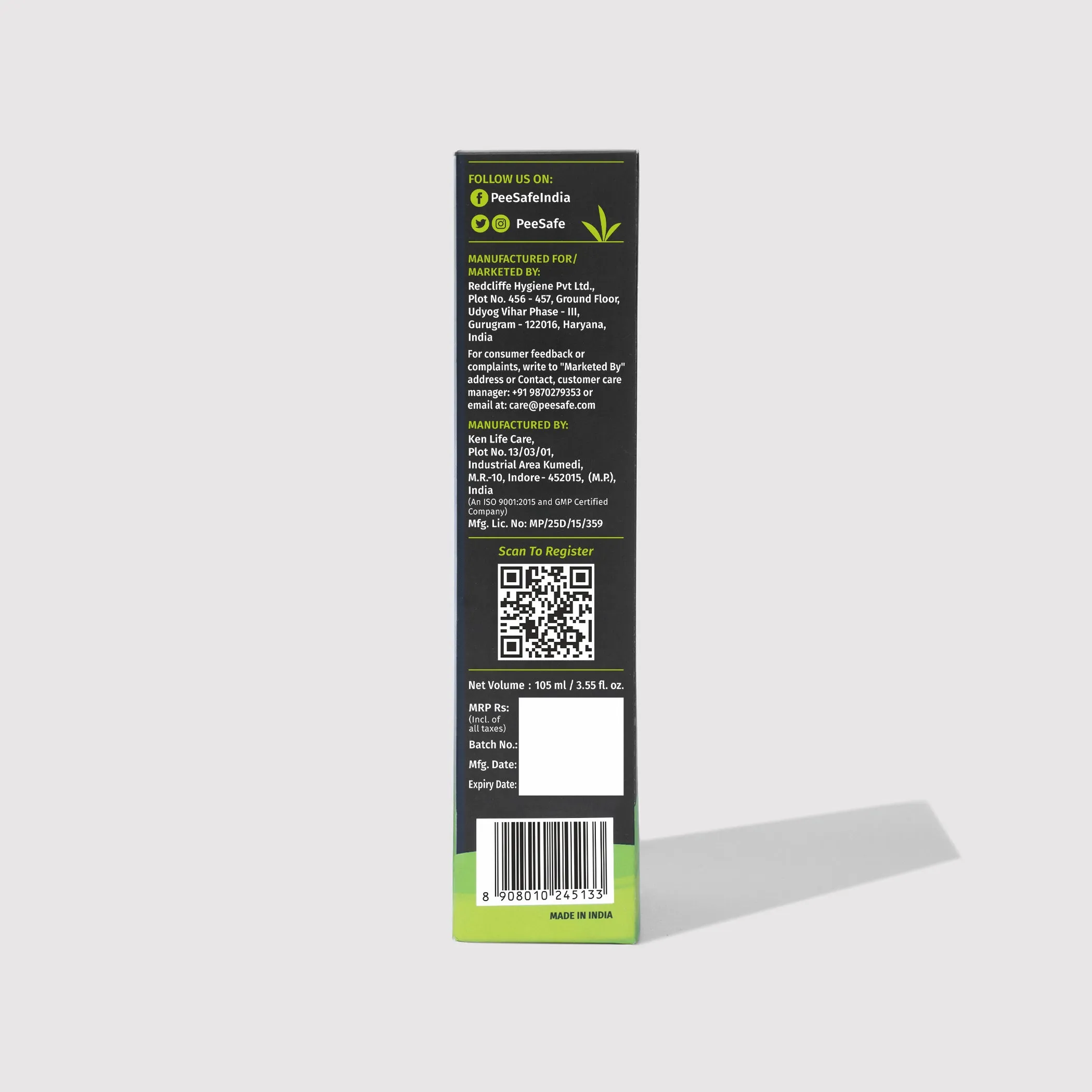 Daily Natural Intimate Wash For Women (105 ML)