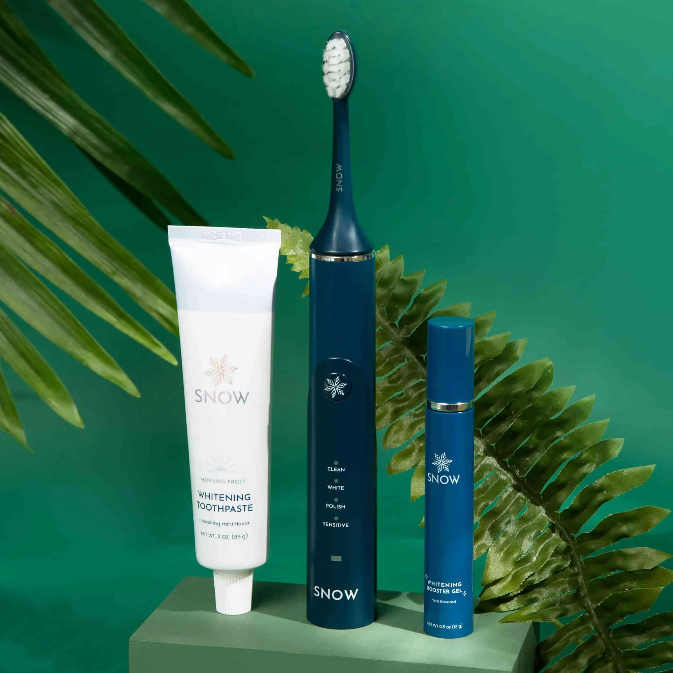 Daily Toothpaste Whitening Booster Gel - Add to Toothpaste for Instant Boost
