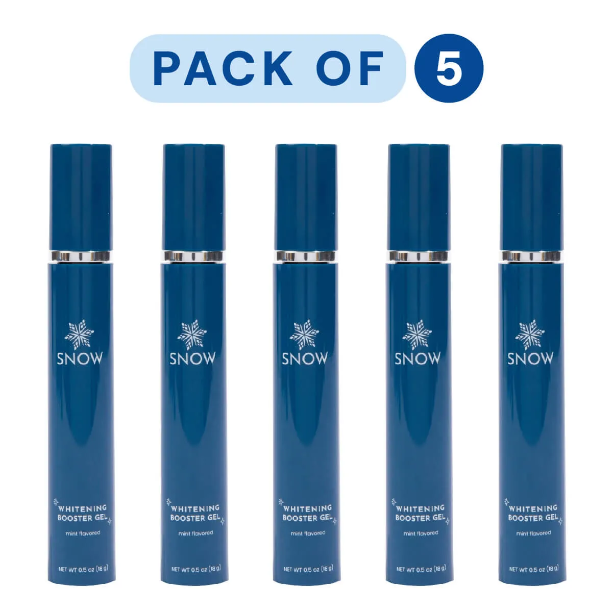 Daily Toothpaste Whitening Booster Gel - Add to Toothpaste for Instant Boost