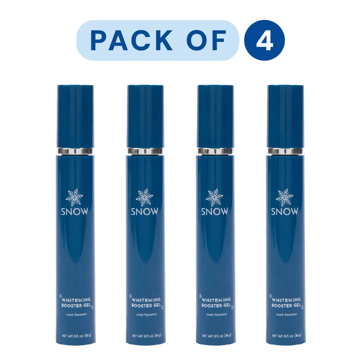 Daily Toothpaste Whitening Booster Gel - Add to Toothpaste for Instant Boost