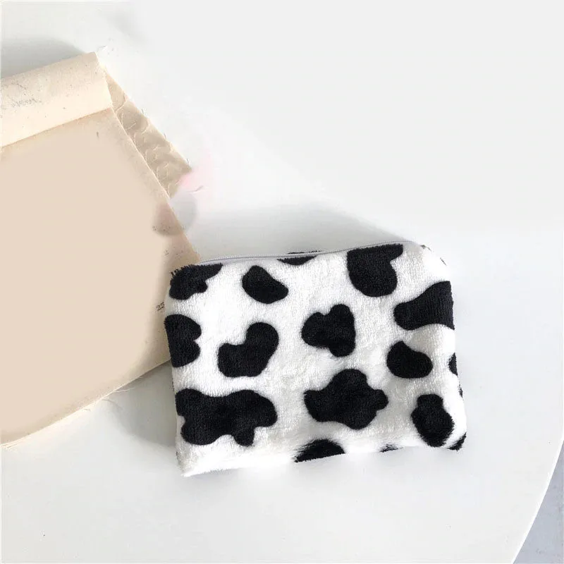 Dalmation Coin Pouch | Black and White Coin Wallet | Coin Purse | Sanitary Pad Holder | Gift for Her Birthday Gift | Christmas Gift