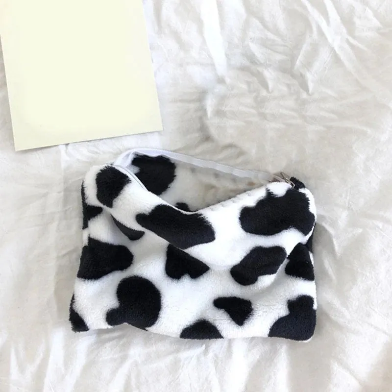 Dalmation Coin Pouch | Black and White Coin Wallet | Coin Purse | Sanitary Pad Holder | Gift for Her Birthday Gift | Christmas Gift