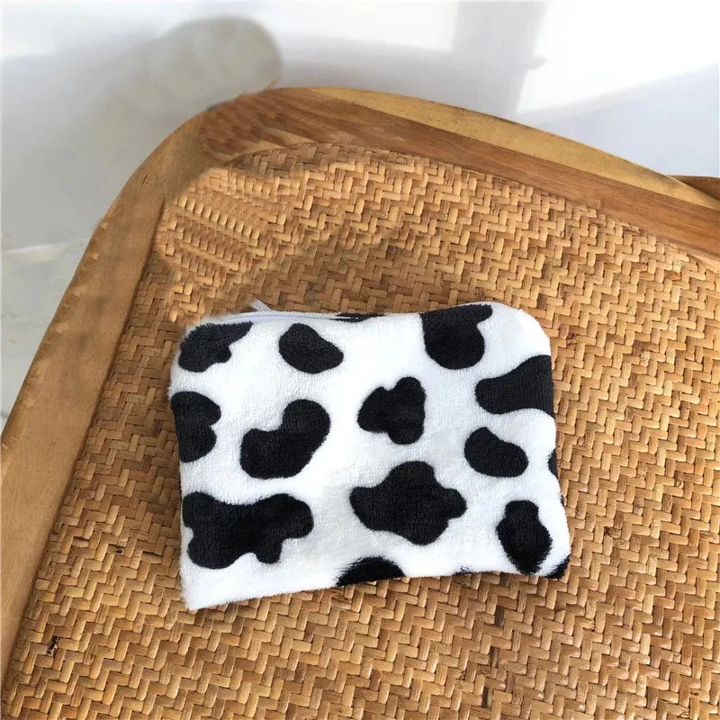 Dalmation Coin Pouch | Black and White Coin Wallet | Coin Purse | Sanitary Pad Holder | Gift for Her Birthday Gift | Christmas Gift