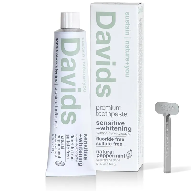 Davids Sensitive Whitening nano-Hydroxyapatite Toothpaste