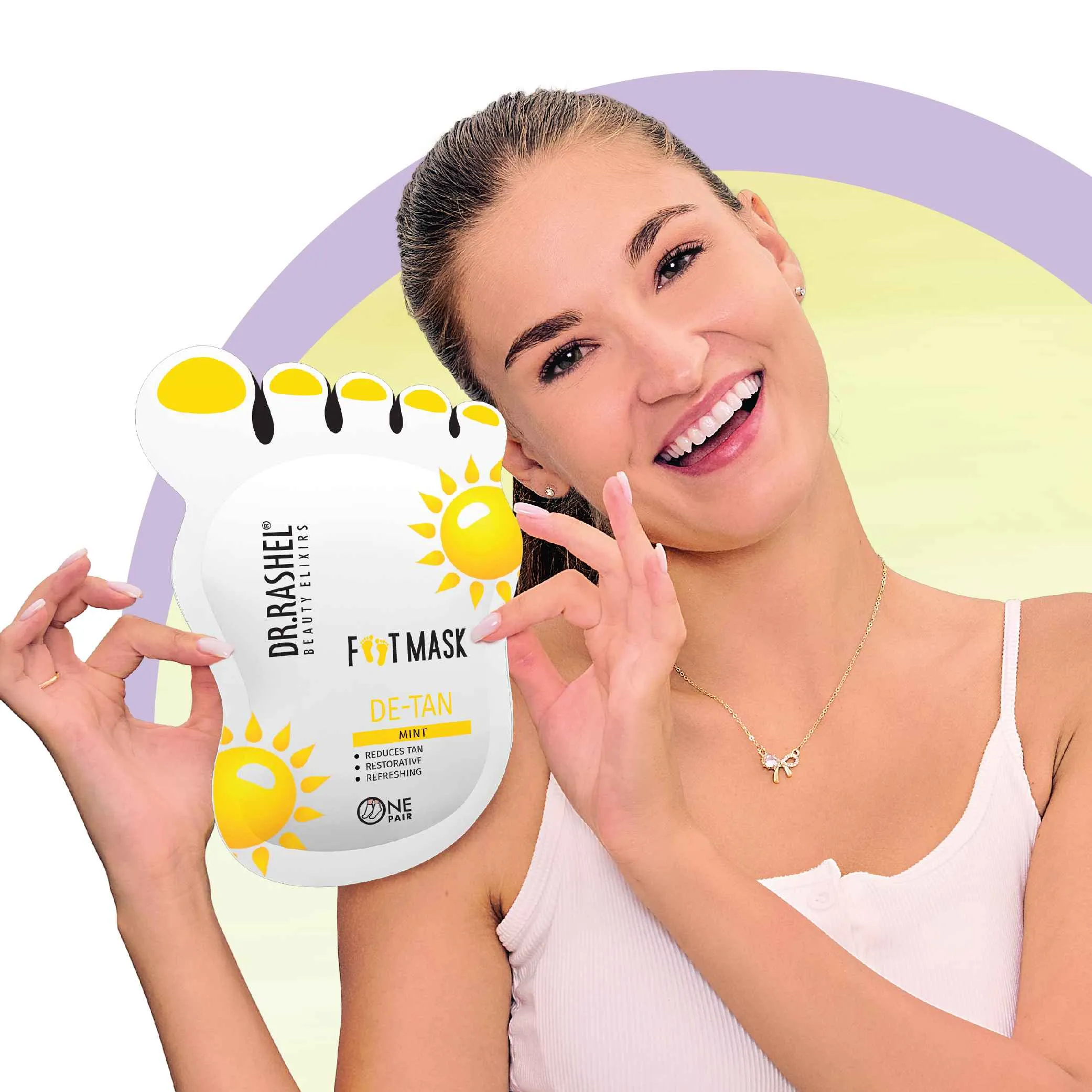 De-tan Foot mask