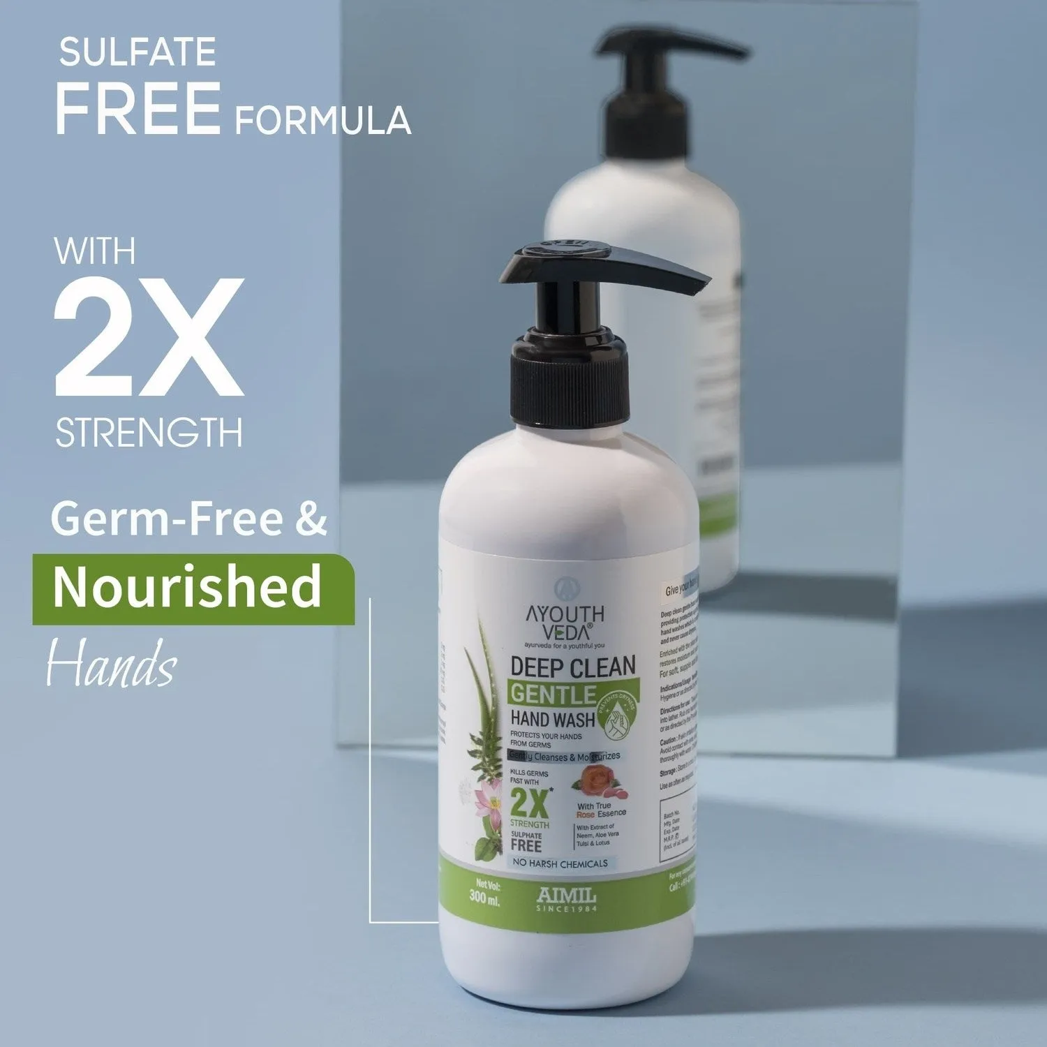 Deep Clean Gentle Hand Wash (Set of 2) (Net Qty -300 each)