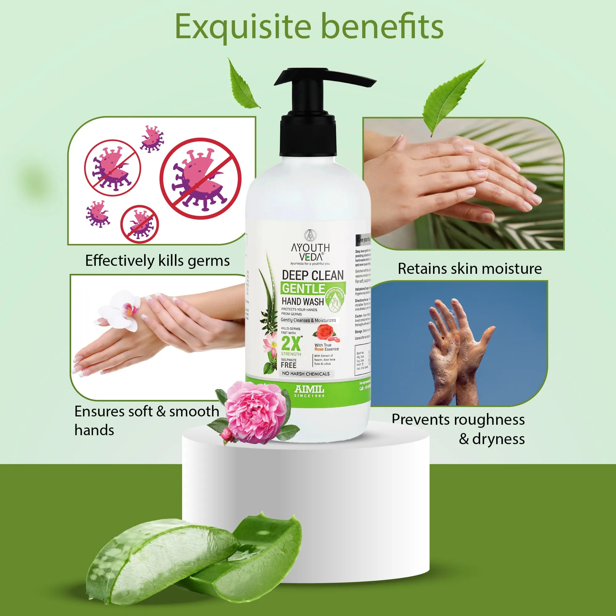 Deep Clean Gentle Hand Wash (Set of 2) (Net Qty -300 each)