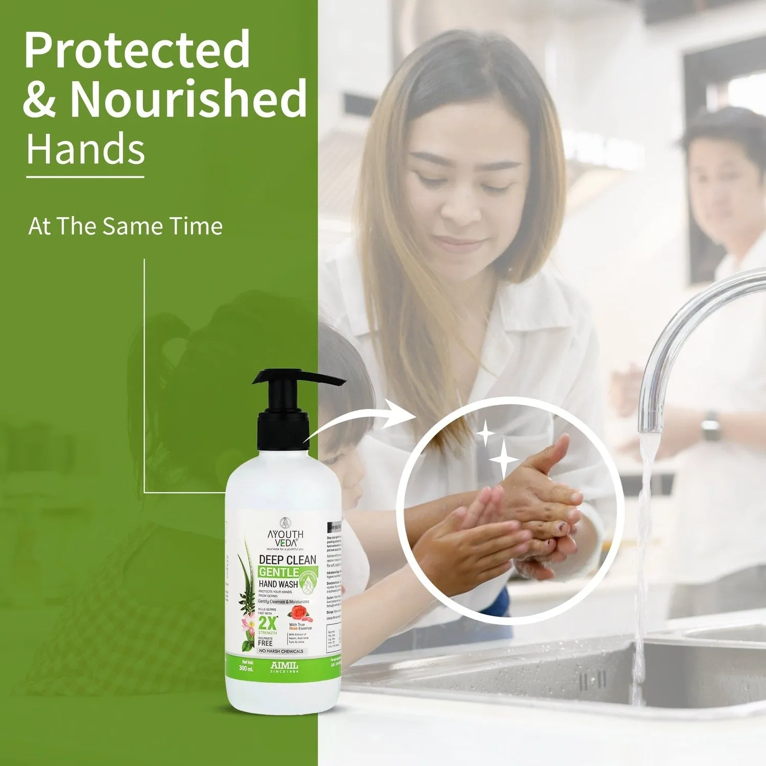 Deep Clean Gentle Hand Wash (Set of 2) (Net Qty -300 each)
