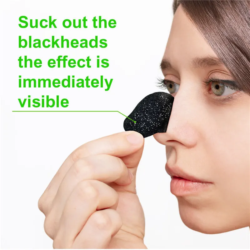 Deep Cleansing Blackhead Remover Charcoal Nose Strips