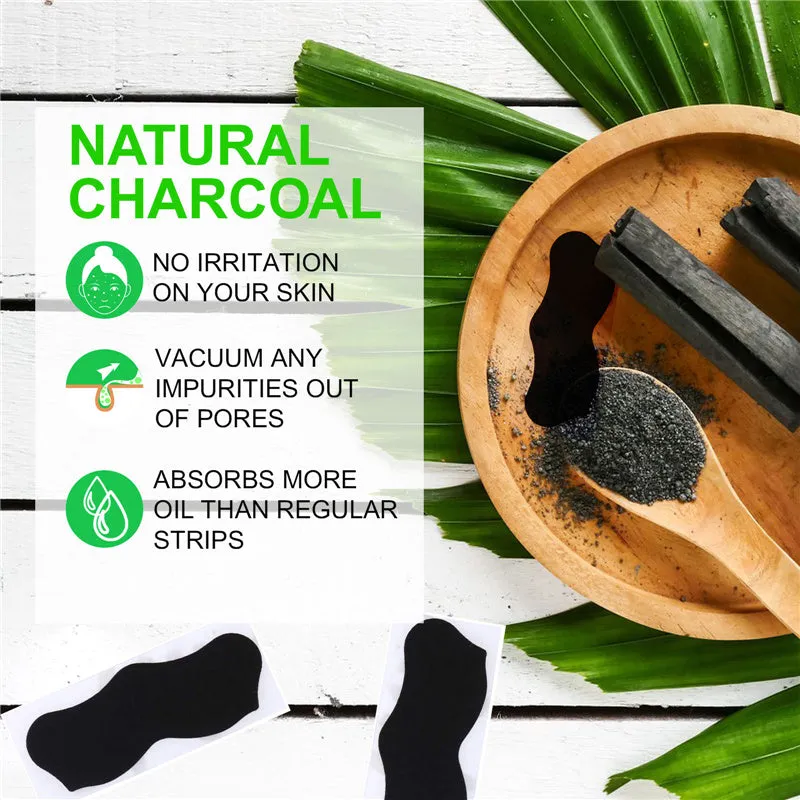 Deep Cleansing Blackhead Remover Charcoal Nose Strips