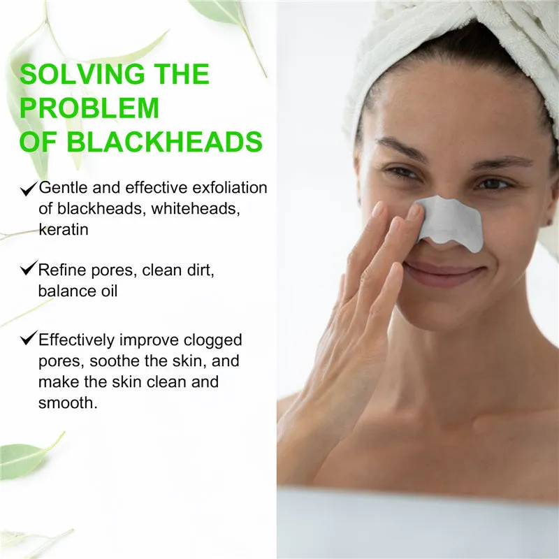 Deep Cleansing Blackhead Remover Charcoal Nose Strips