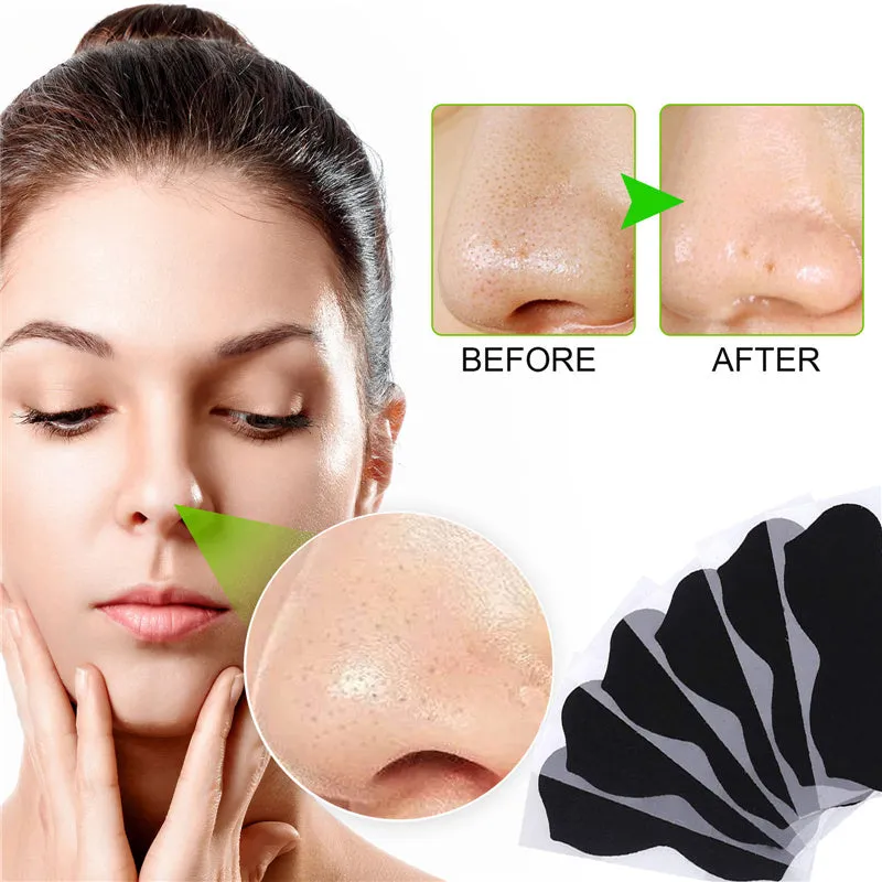 Deep Cleansing Blackhead Remover Charcoal Nose Strips
