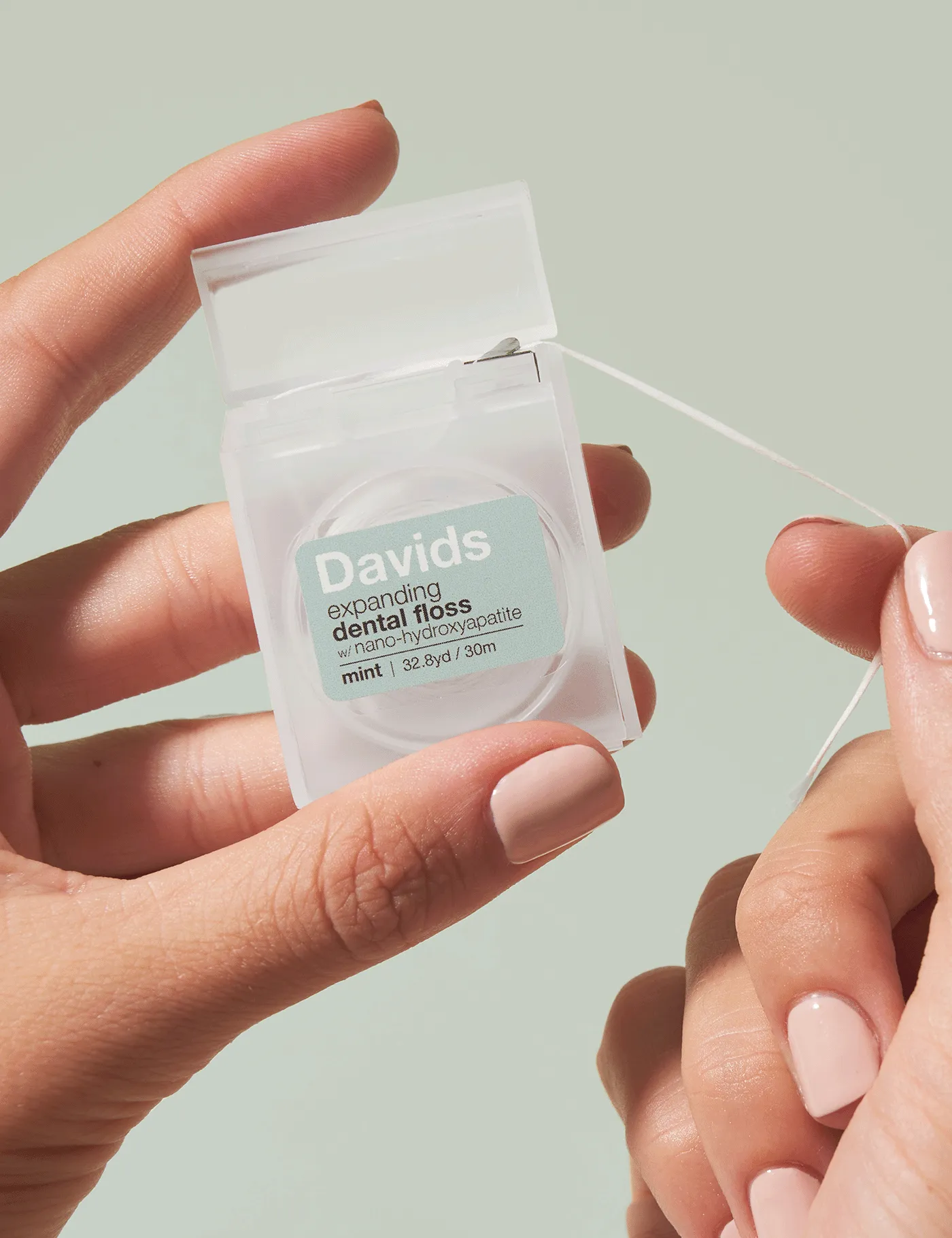 Dental Floss Refillable Dispenser   Refill | Davids Natural Toothpaste