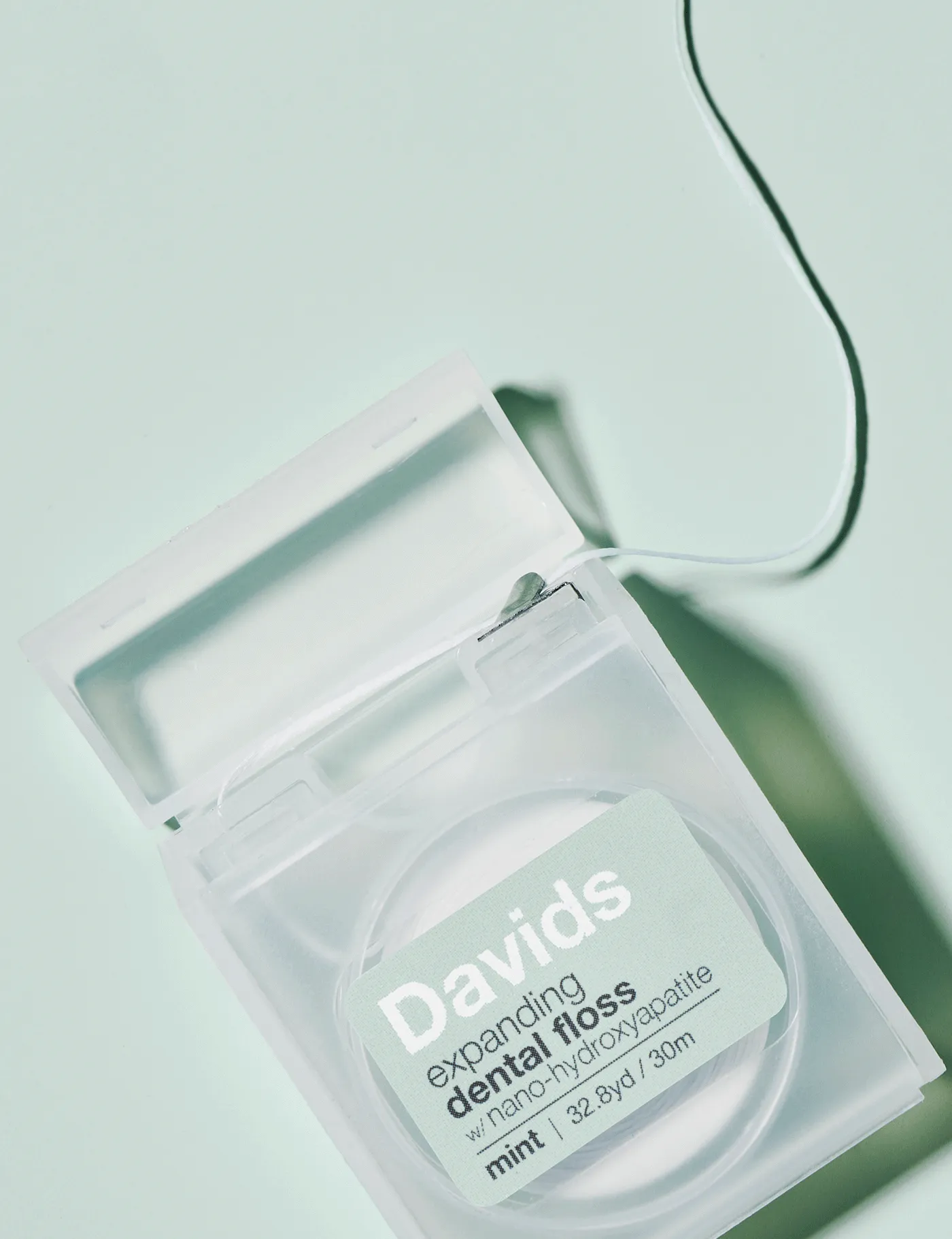 Dental Floss Refillable Dispenser   Refill | Davids Natural Toothpaste