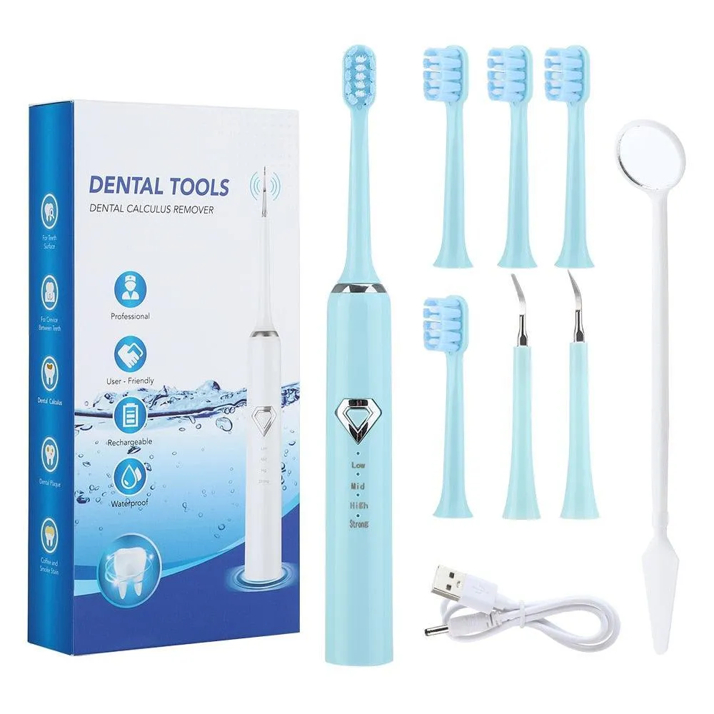 Dental Tartar Cleaner Electric Toothbrush Whitening Teeth Whitener