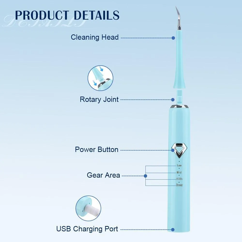 Dental Tartar Cleaner Electric Toothbrush Whitening Teeth Whitener