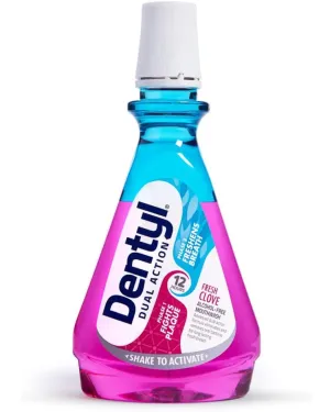 Dentyl Dual Action Fresh Clove Mouthwash 500ml (D)
