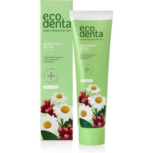 Desensitizing toothpaste with Calident, chamomile extract clove extract 100ml, Ecodenta