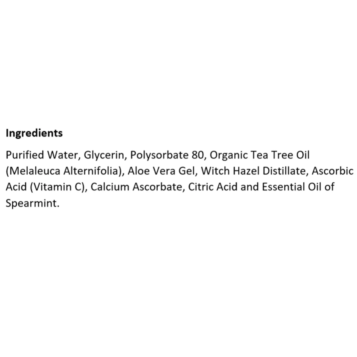 Desert Essence Mouthwash Tea Tree Oil With Spearmint 473mL