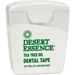 Desert Essence Tea Tree Oil Dental Tape - 30 Yds - Case Of 6