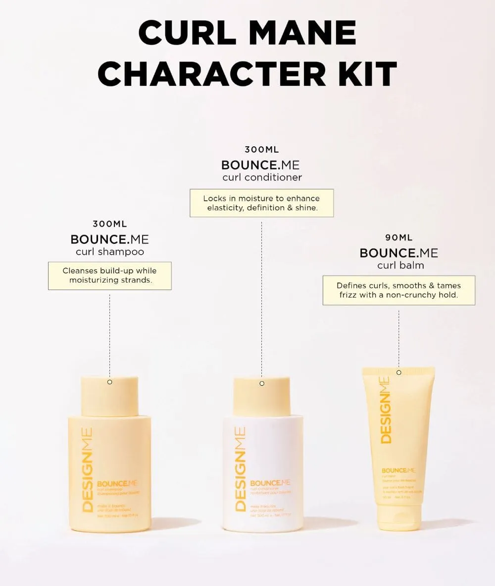 Design me Bounce Me Curl Mane Gift Kit