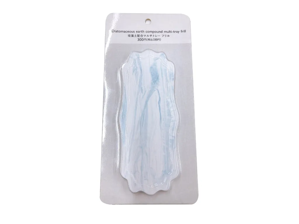Diatomaceous Earth Compound Multi Tray Frill Blue