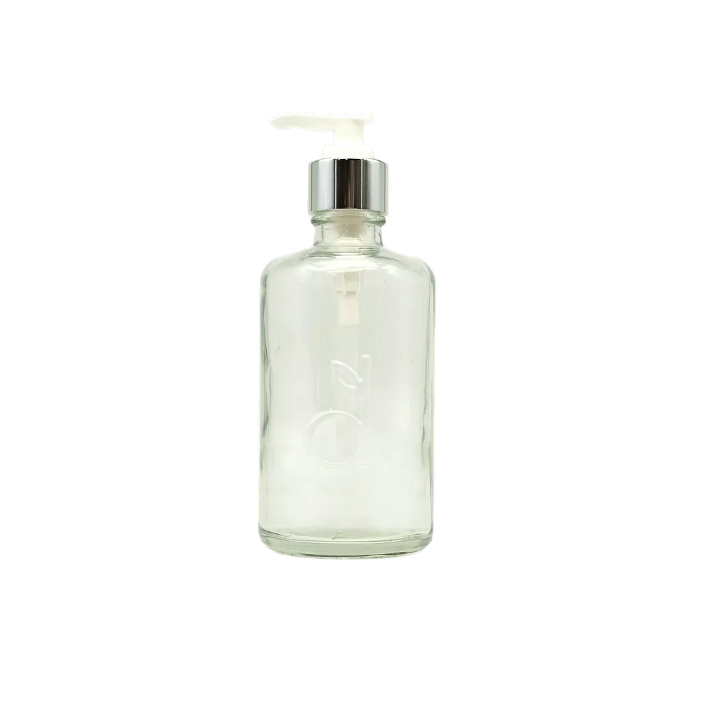 Dindi 'd' glass bottle
