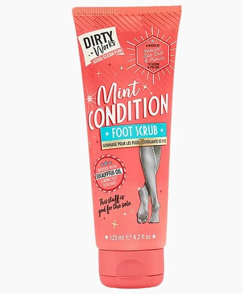 Dirty Works Mint Condition Eucalyptus Oil Foot Scrub