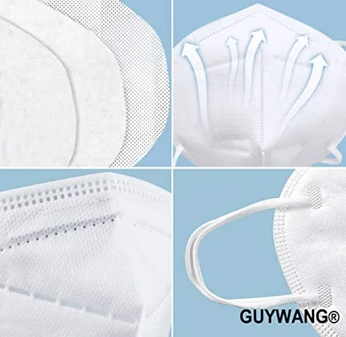 Disposable 30 PCS Filter 3-ply Face Mask by Vigor Fusion Personal Protection Dust-Proof Anti Spittle Eye Mask for Earloop
