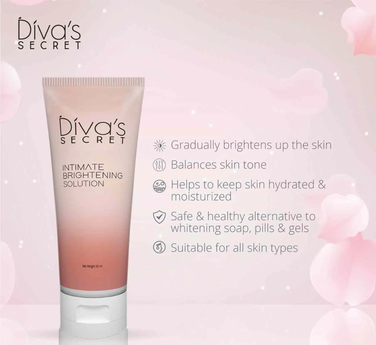 Diva's Secret Intimate Brightening Solution