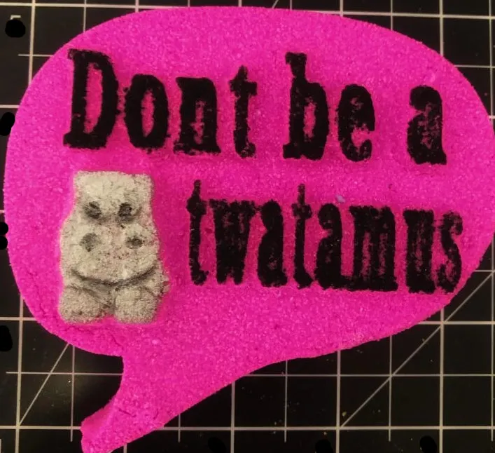 Don't Be a Hippotwatamus - DB Bath Bomb Moulds