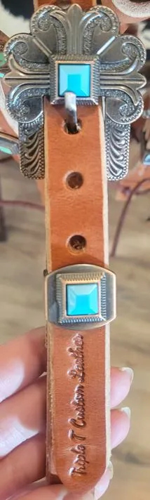 Double Buckle One Ear Work Headstall