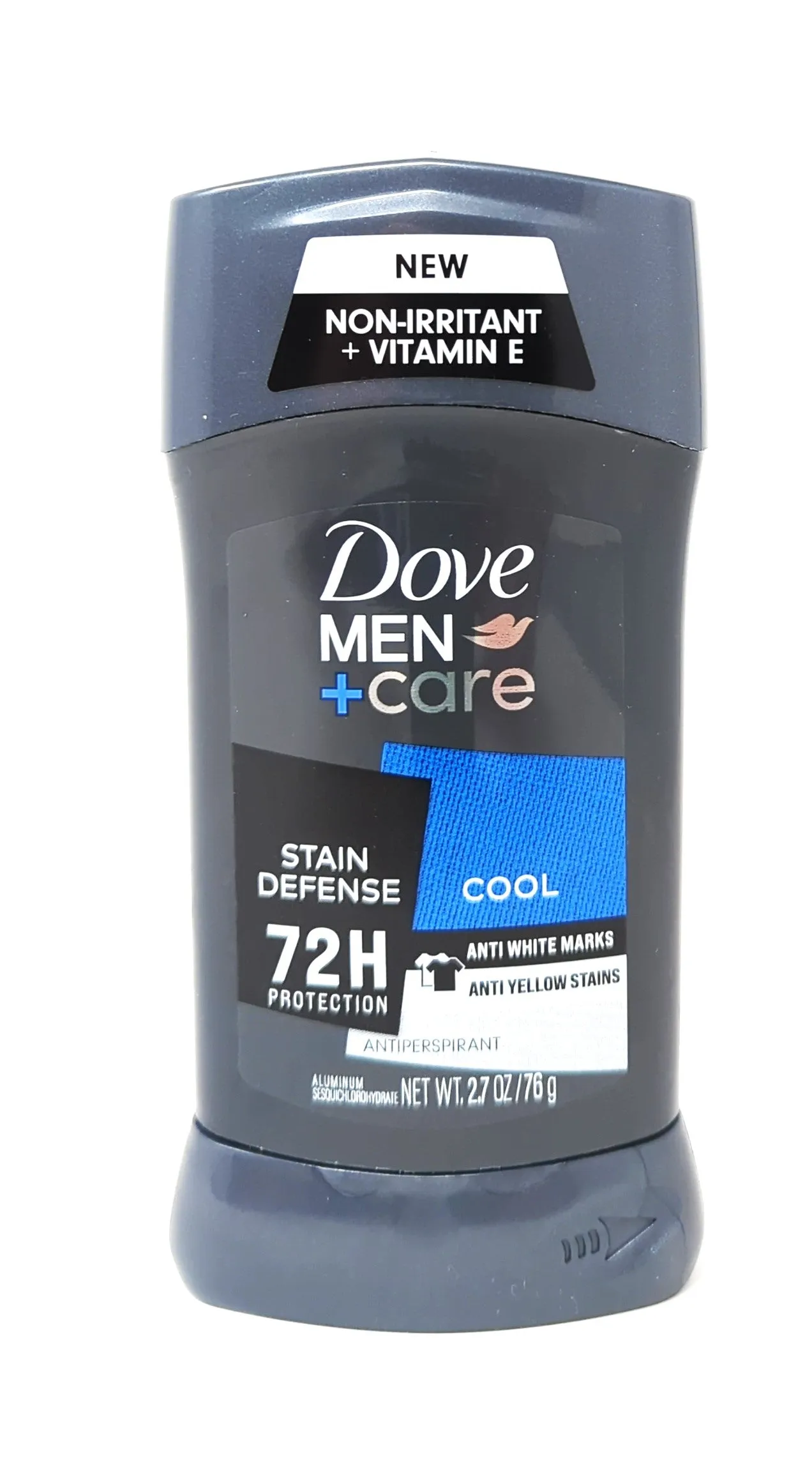 Dove Men   Care 72hr Stain Defense Antiperspirant Solid Cool 2.7 oz