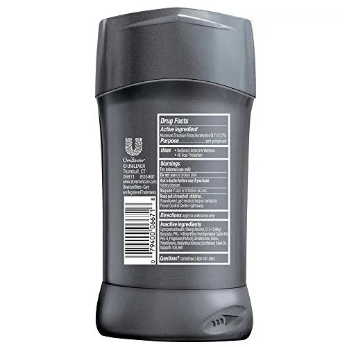 Dove Men Care Antiperspirant Deodorant Stick, Clean Comfort, 2.7 oz