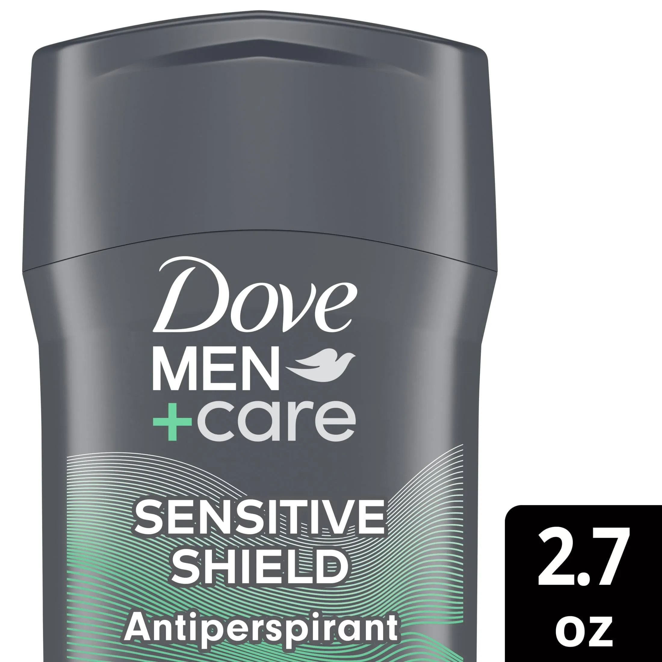 Dove Men Care Sensitive Shield Long Lasting Antiperspirant Deodorant Stick, Woody, 2.7 oz