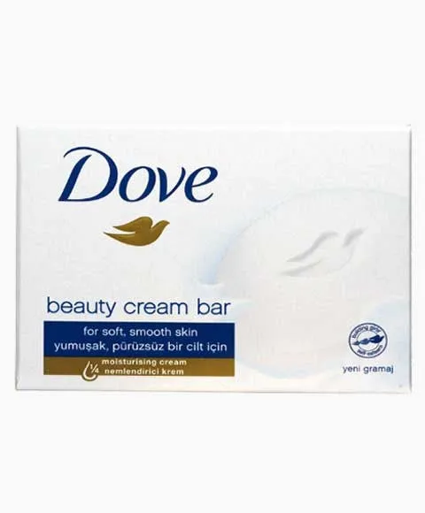 Dove Original Beauty Moisturising Cream Soap Bar Soft & Smooth Skin 2pk x100g