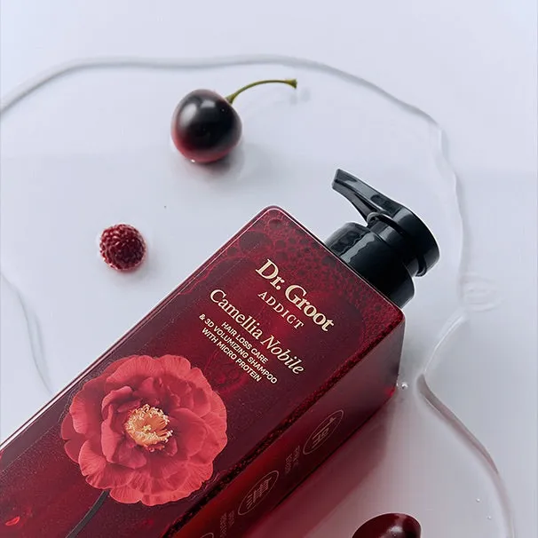 Dr. Groot Addict Camellia Nobile Hair Loss Care & 3D Volumizing Shampoo with Micro Protein 680ml