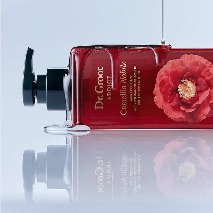 Dr. Groot Addict Camellia Nobile Hair Loss Care & 3D Volumizing Shampoo with Micro Protein 680ml