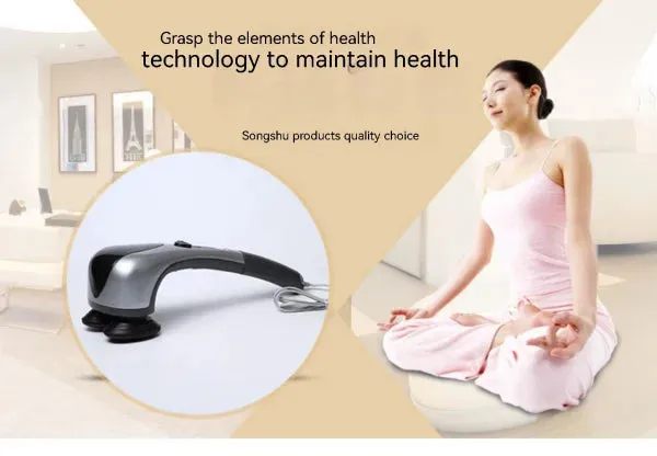 Dual-Head Full Body Massager for Ultimate Relaxation