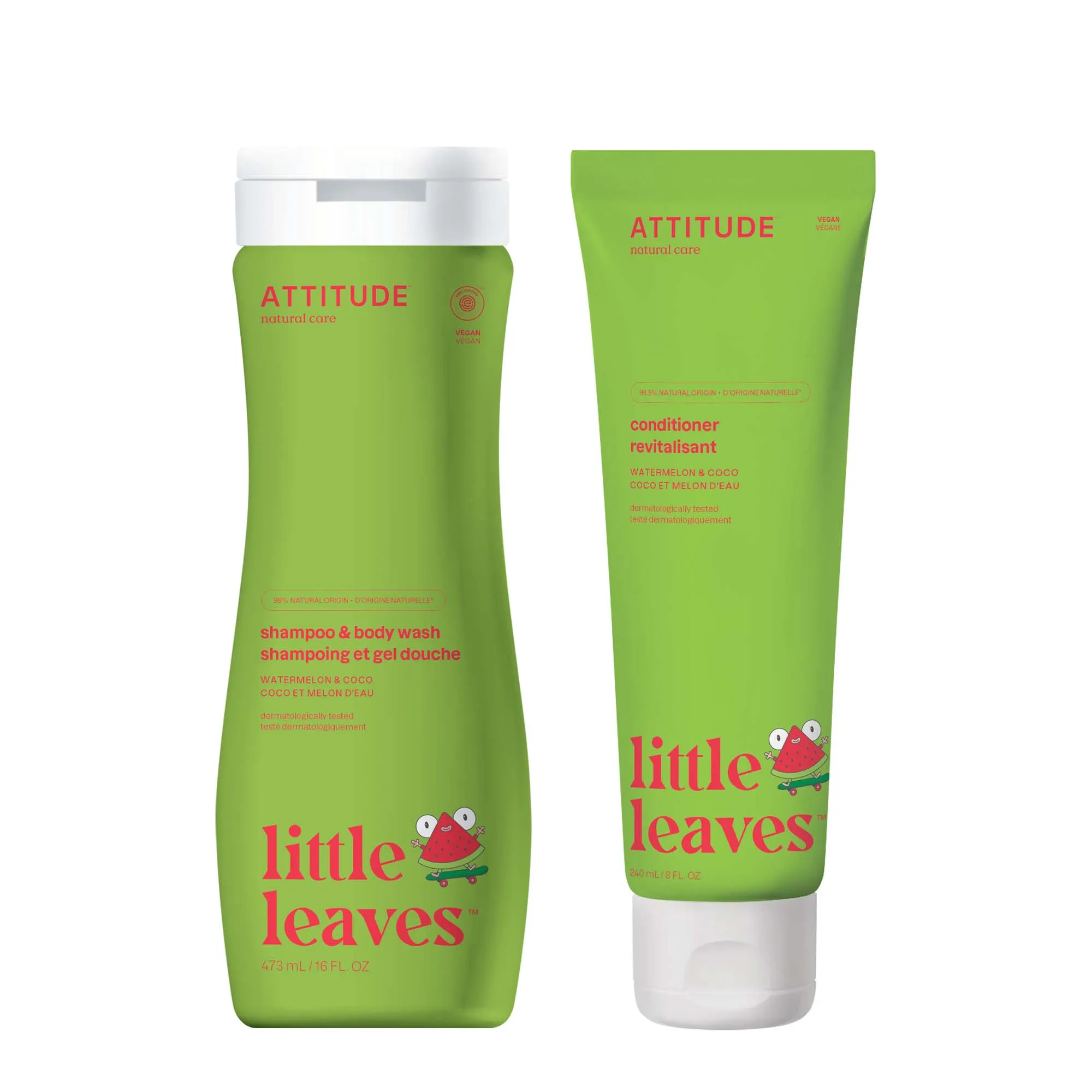 Duo 2 in 1 Shampoo and Body Wash   Conditioner : LITTLE LEAVES™