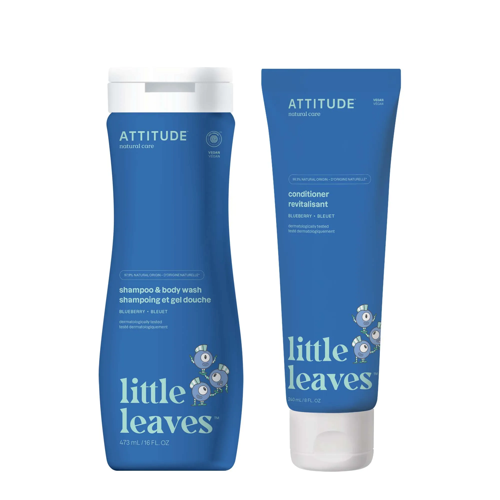 Duo 2 in 1 Shampoo and Body Wash   Conditioner : LITTLE LEAVES™