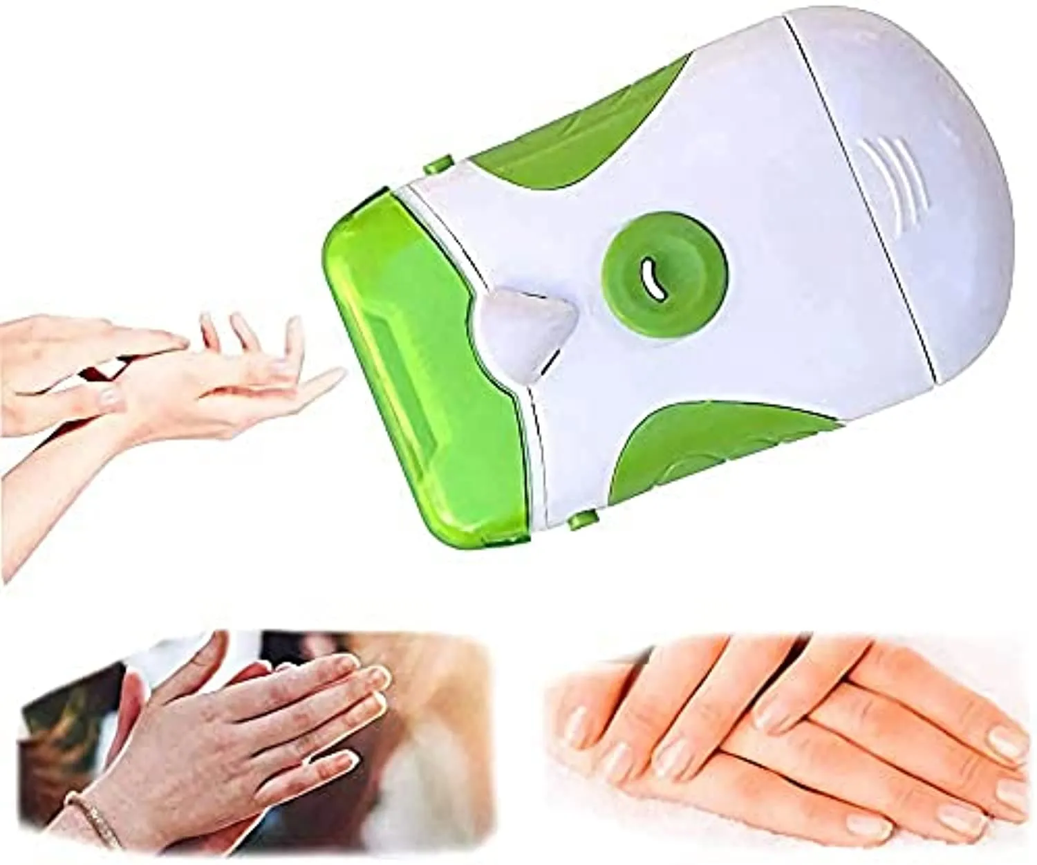 Dysel Electric Nail Cutter and Filer, Electric Nail Clippers for Elderly Thick Nail Toenails, Adults Electronic Manicure Pedicure Tool Effective Effortless Portable 2 in 1 for Home Salon2pcs